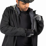 Hummvee 3-in-1 Wasserdichte Jacke - Schwarz