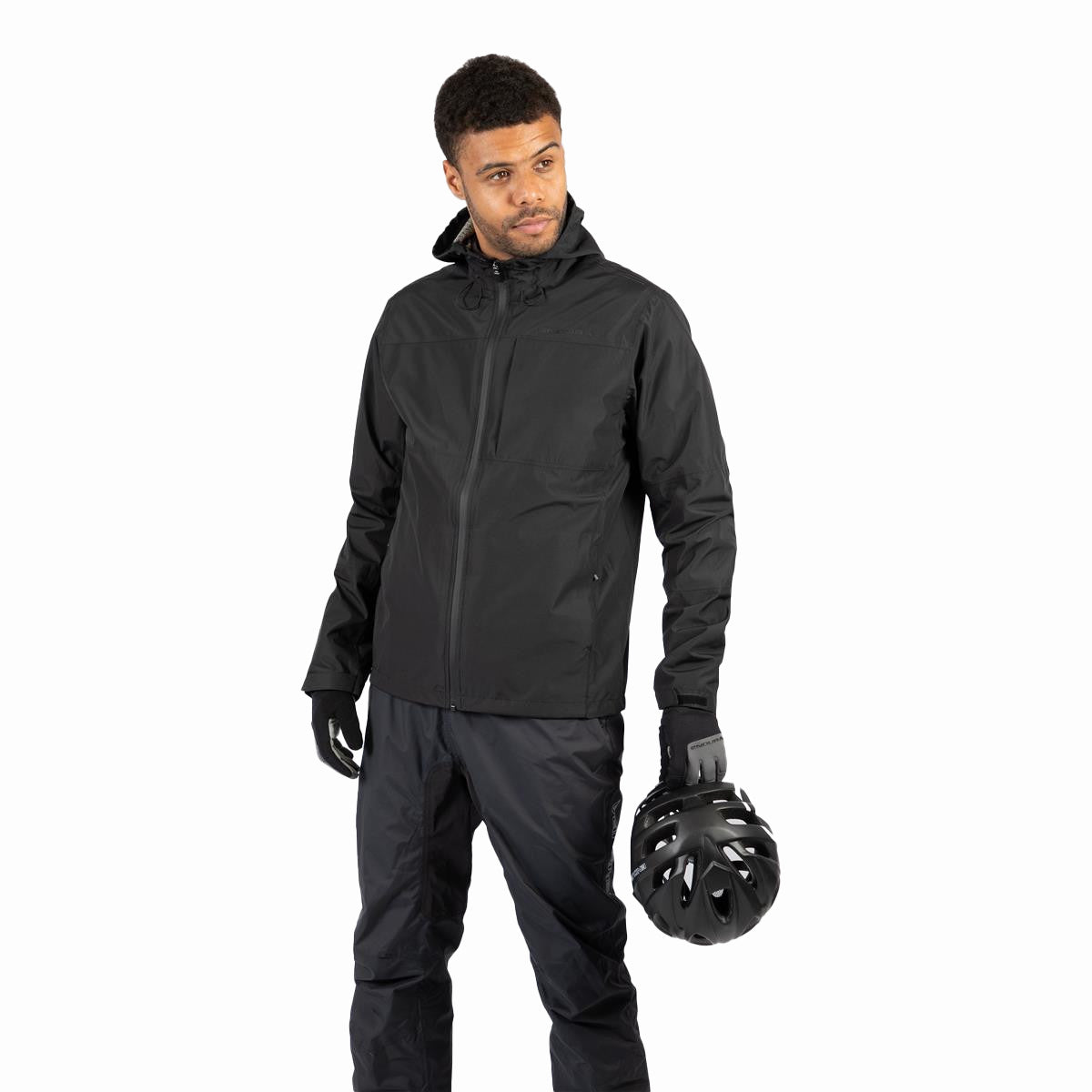 Hummvee 3-in-1 Wasserdichte Jacke - Schwarz
