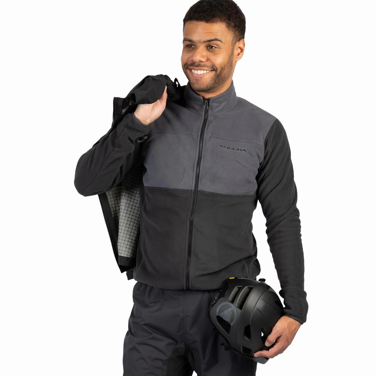 Hummvee 3-in-1 Wasserdichte Jacke - Schwarz