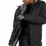 Hummvee 3-in-1 Wasserdichte Jacke - Schwarz
