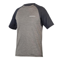 Maillot à manches courtes SingleTrack - Gris étain