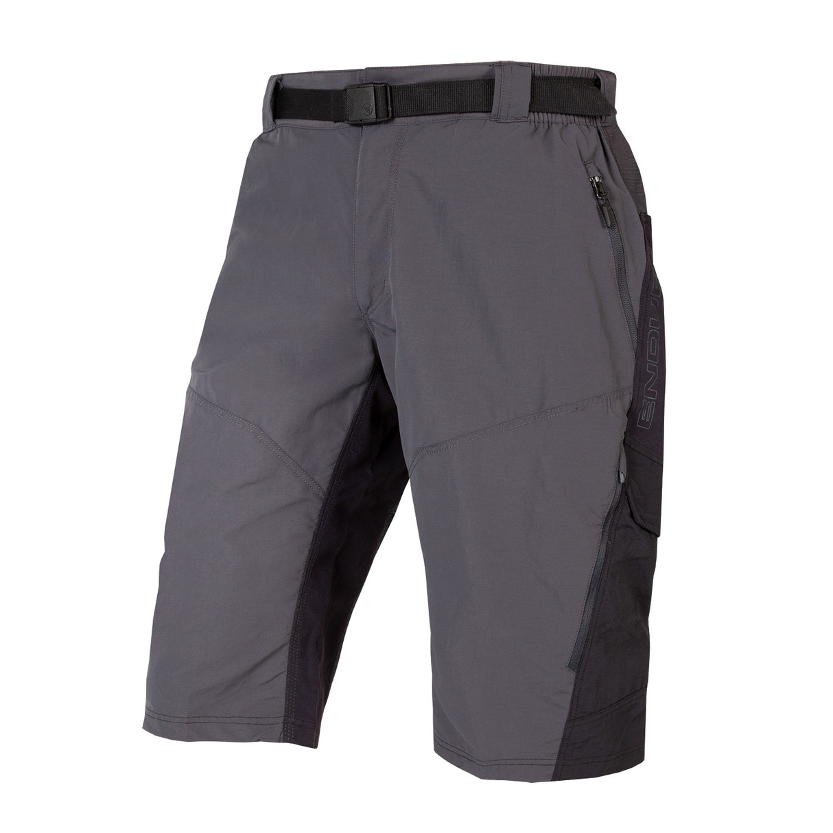Hummvee Short mit Innenhose - Grau