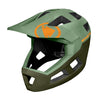 SingleTrack Full Face Helm - Olivgrün