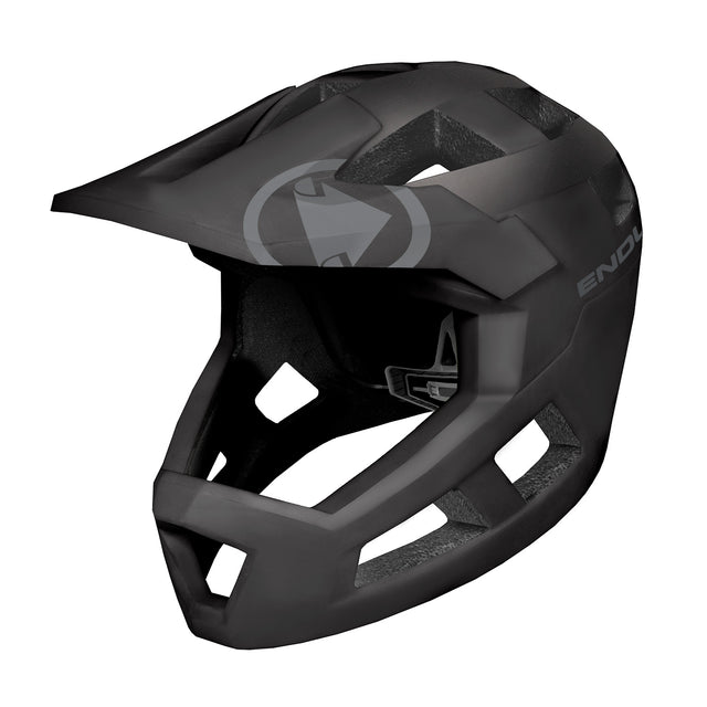 SingleTrack Full Face MiPS® Helm - Schwarz