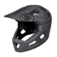SingleTrack full-face helmet for children/youth - Camouflage Gray 