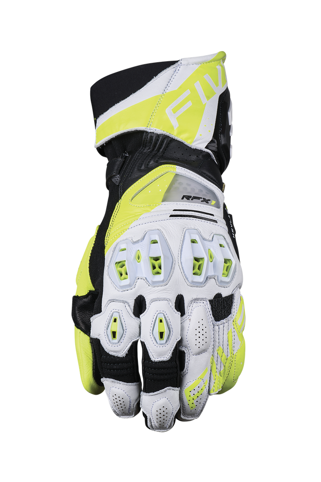 Handschuh RFX1 Evo weiss-fluogelb