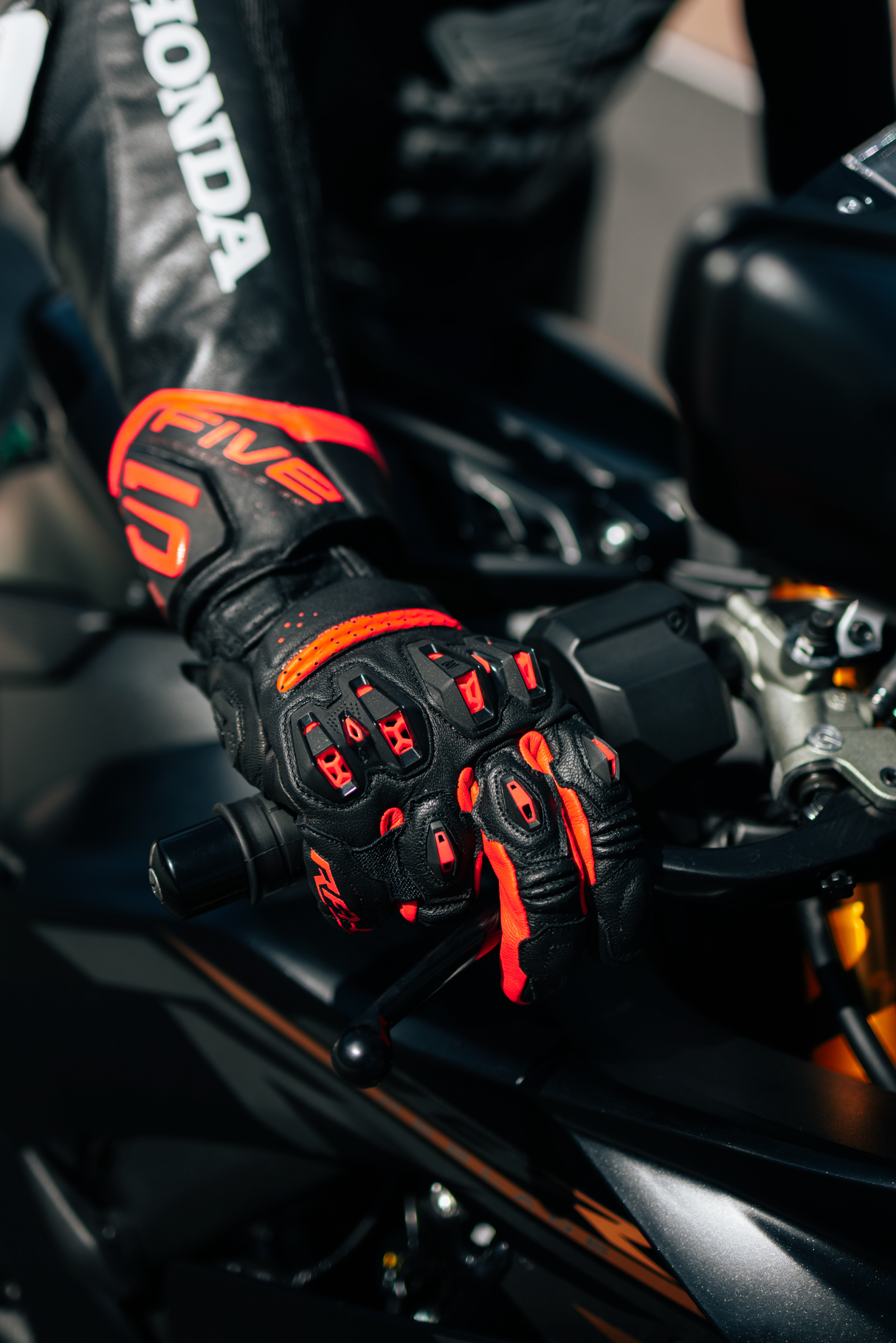 Handschuh RFX3 Evo schwarz-weiss