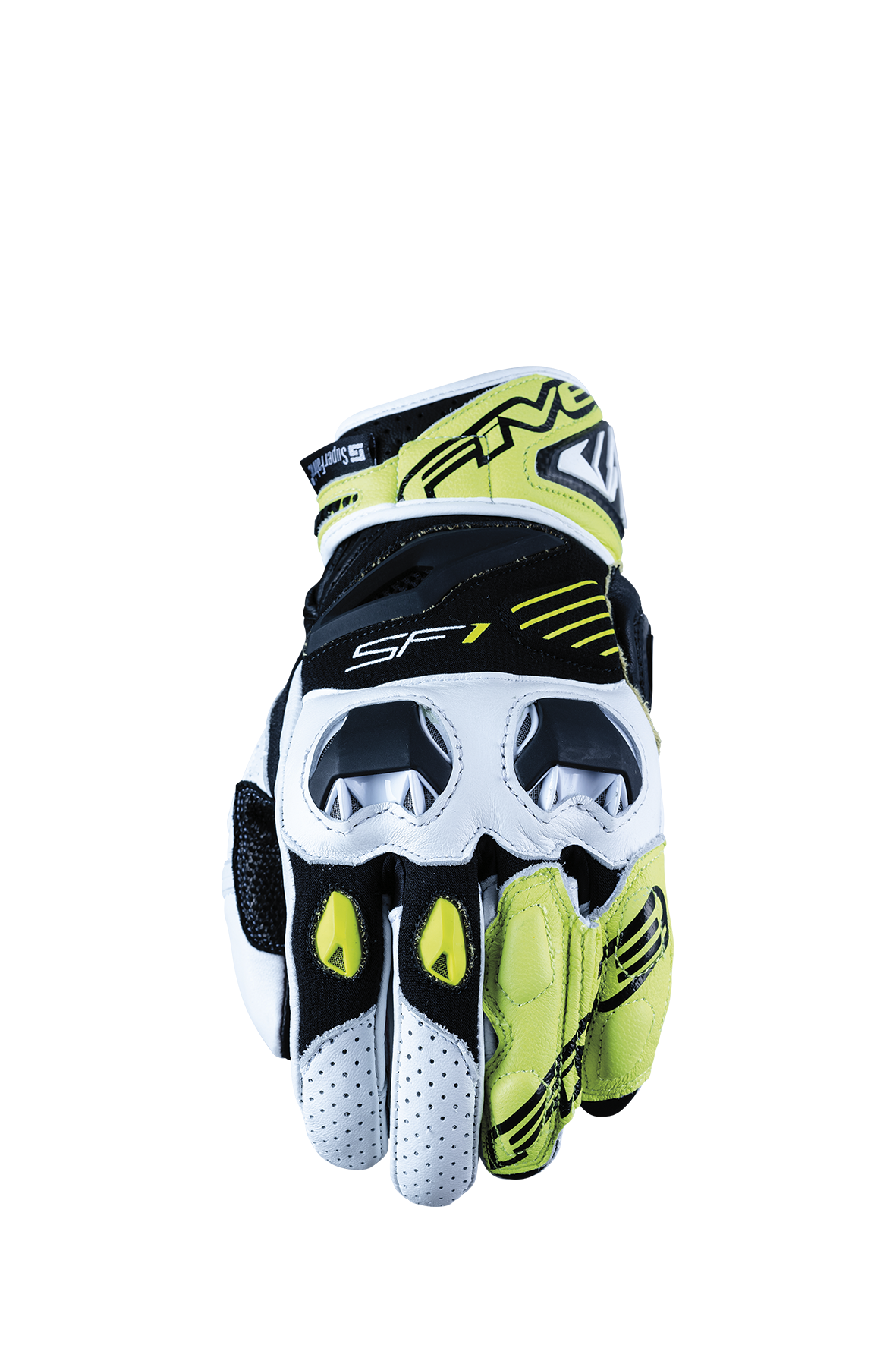 Handschuh SF1 weiss-gelb