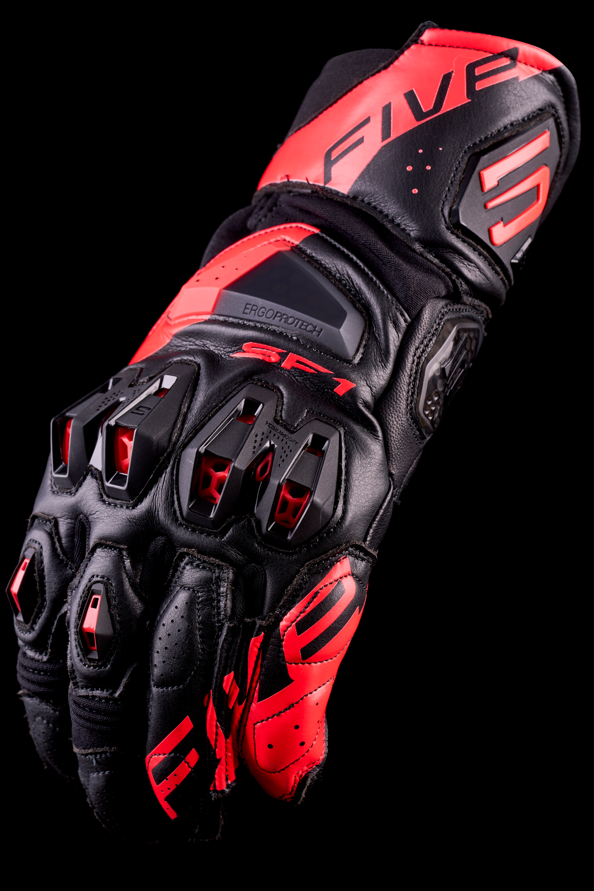 Handschuhe SF 1 Evo schwarz-rot