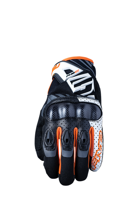 Handschuh RS-C schwarz-weiss-fluo orange 2021