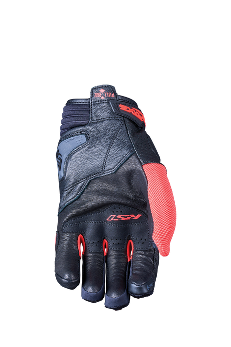 Handschuh RS1 schwarz-fluo rot