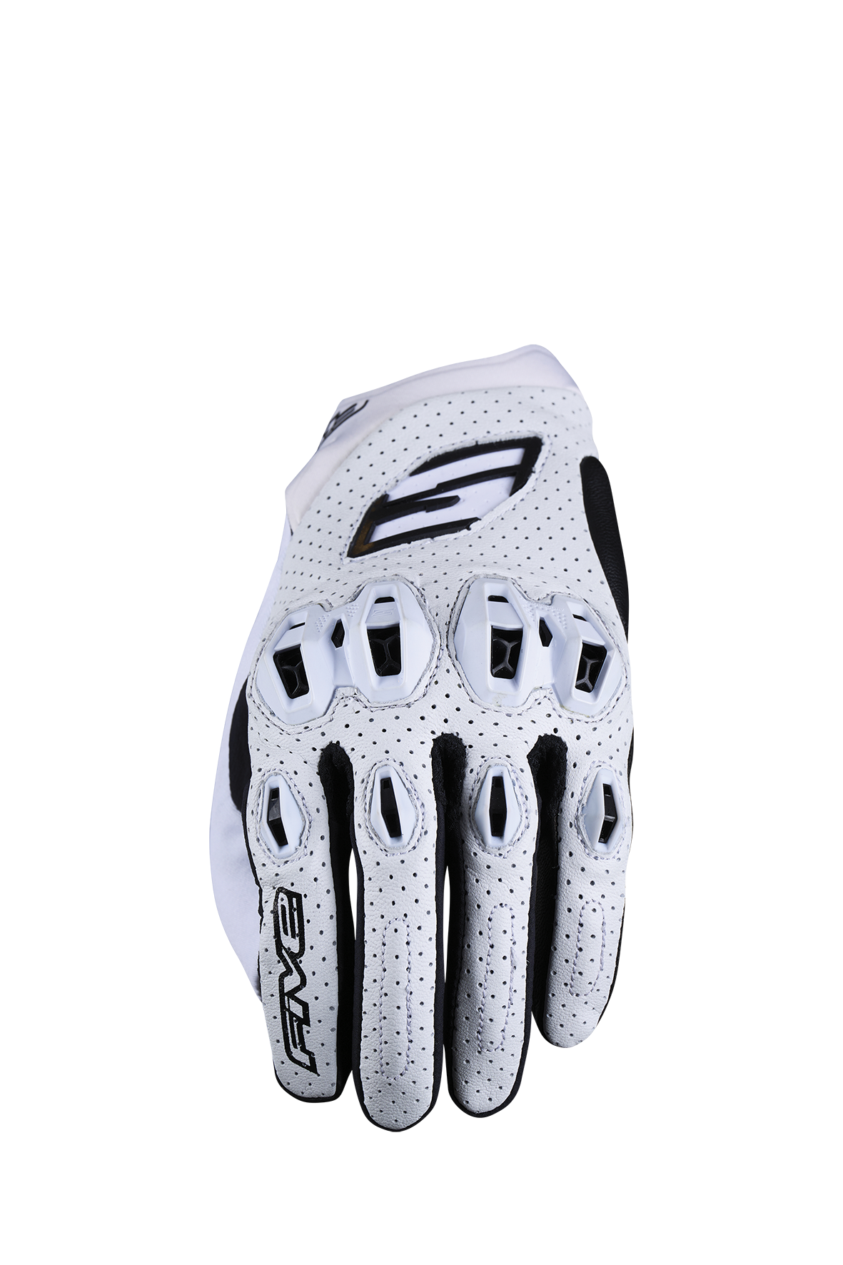Handschuh Stunt Evo 2 Leder weiss