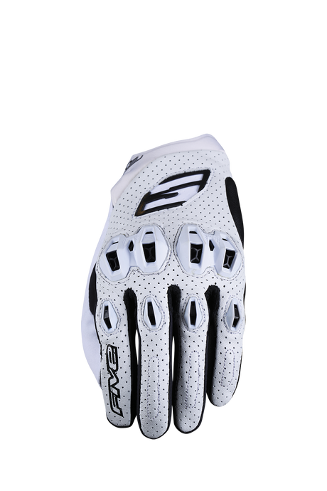 Handschuh Stunt Evo 2 Leder weiss