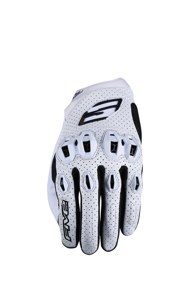 Handschuh Stunt Evo 2 Leder weiss