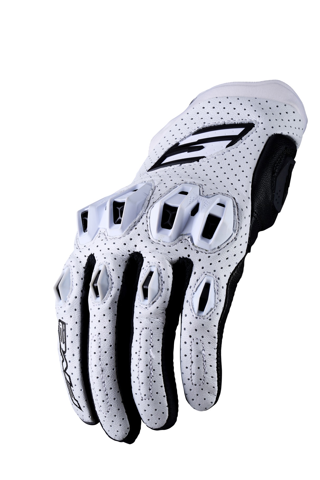 Handschuh Stunt Evo 2 Leder weiss