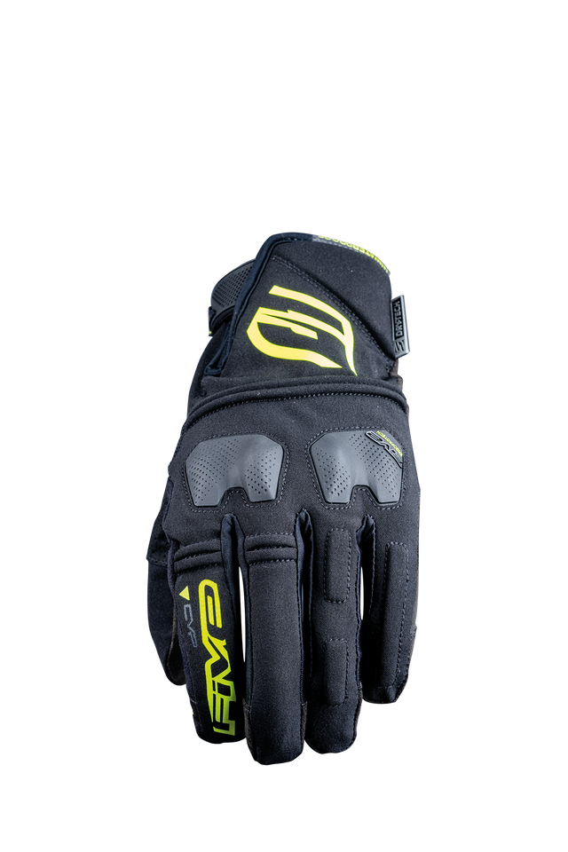 Handschuh E WP schwarz-gelb fluo