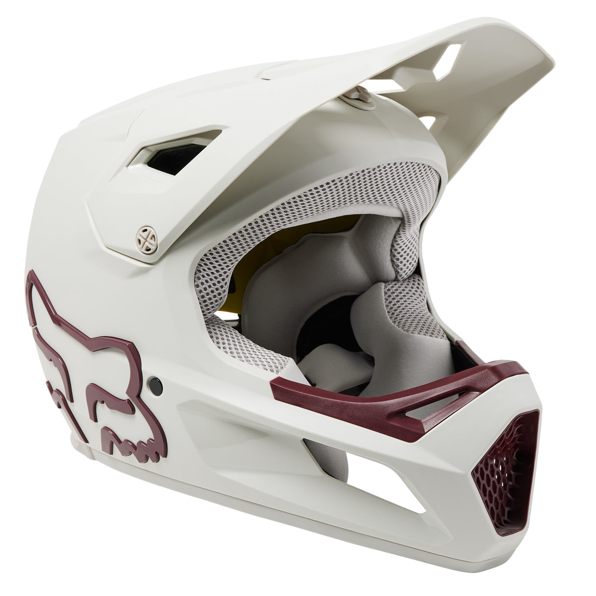 Youth Rampage Helmet, CE/CPSC vintage white