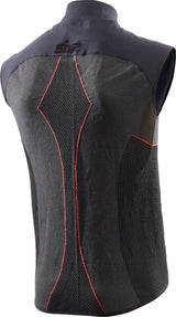 Windstopper gilets WTS V3 schwarz-rot