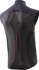 Windstopper gilets WTS V3 schwarz-rot