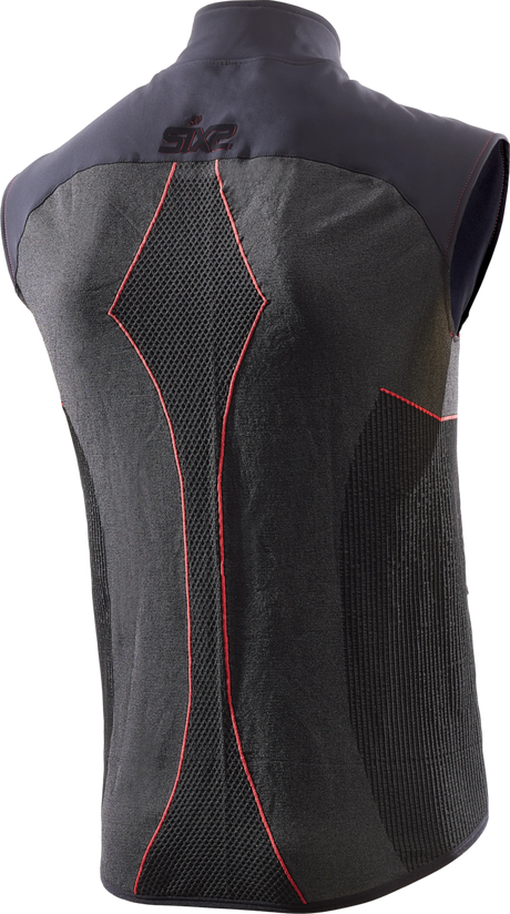 Windstopper gilets WTS V3 schwarz-rot