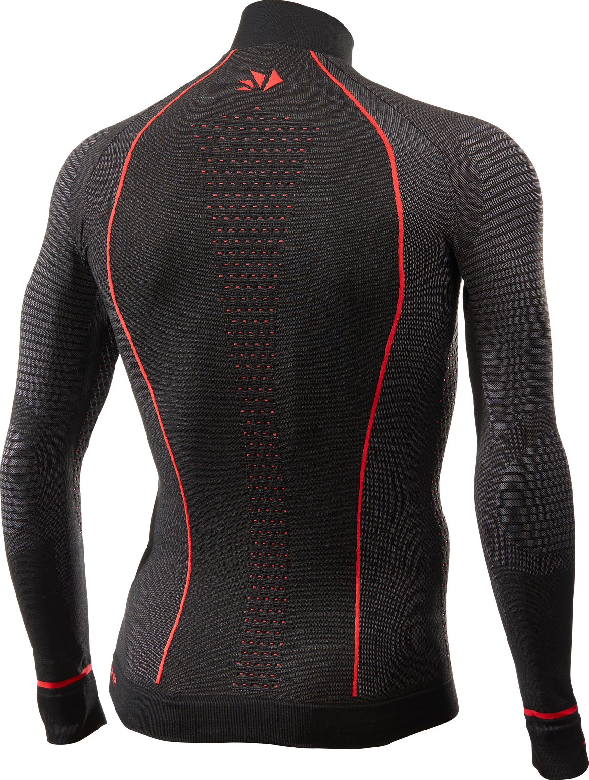 Funktionsshirt-langarm mit Zip Kragen Blazefit TS13W CU schw