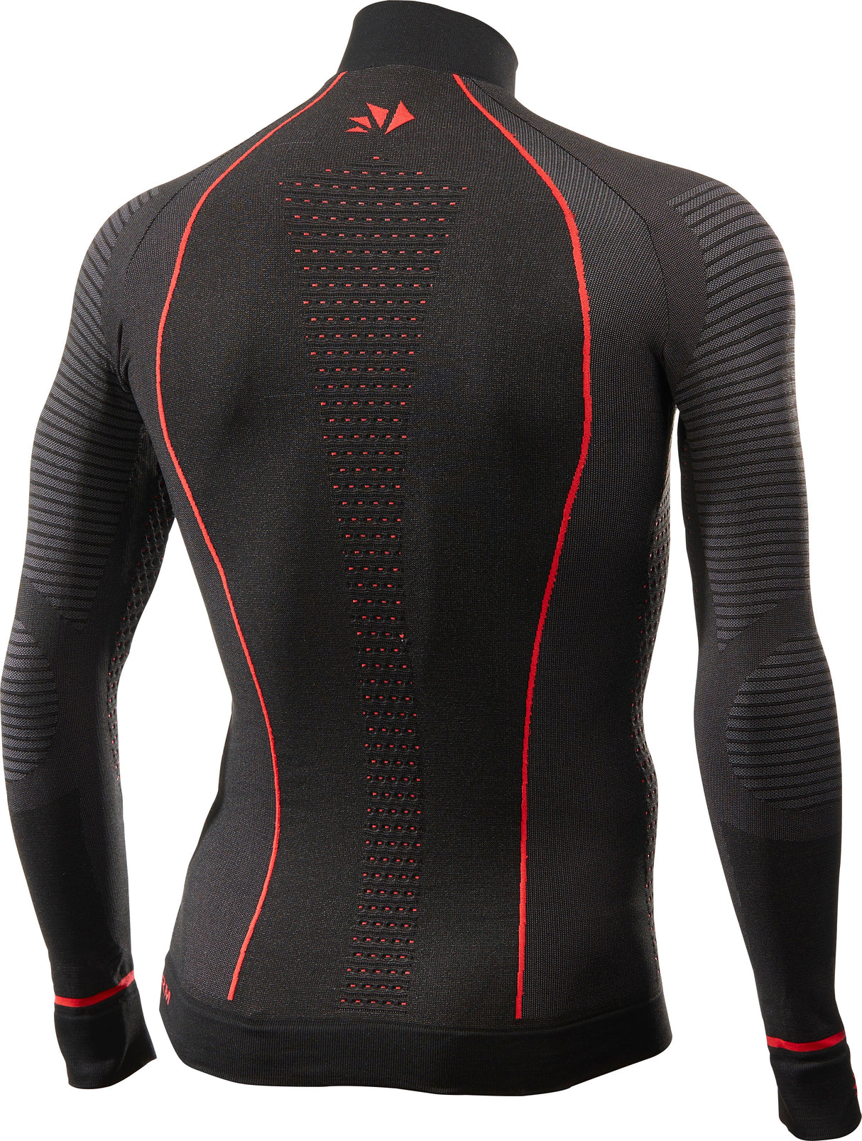 Funktionsshirt-langarm mit Zip Kragen Blazefit TS13W CU schw