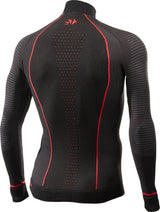 Funktionsshirt-langarm mit Zip Kragen Blazefit TS13W CU schw