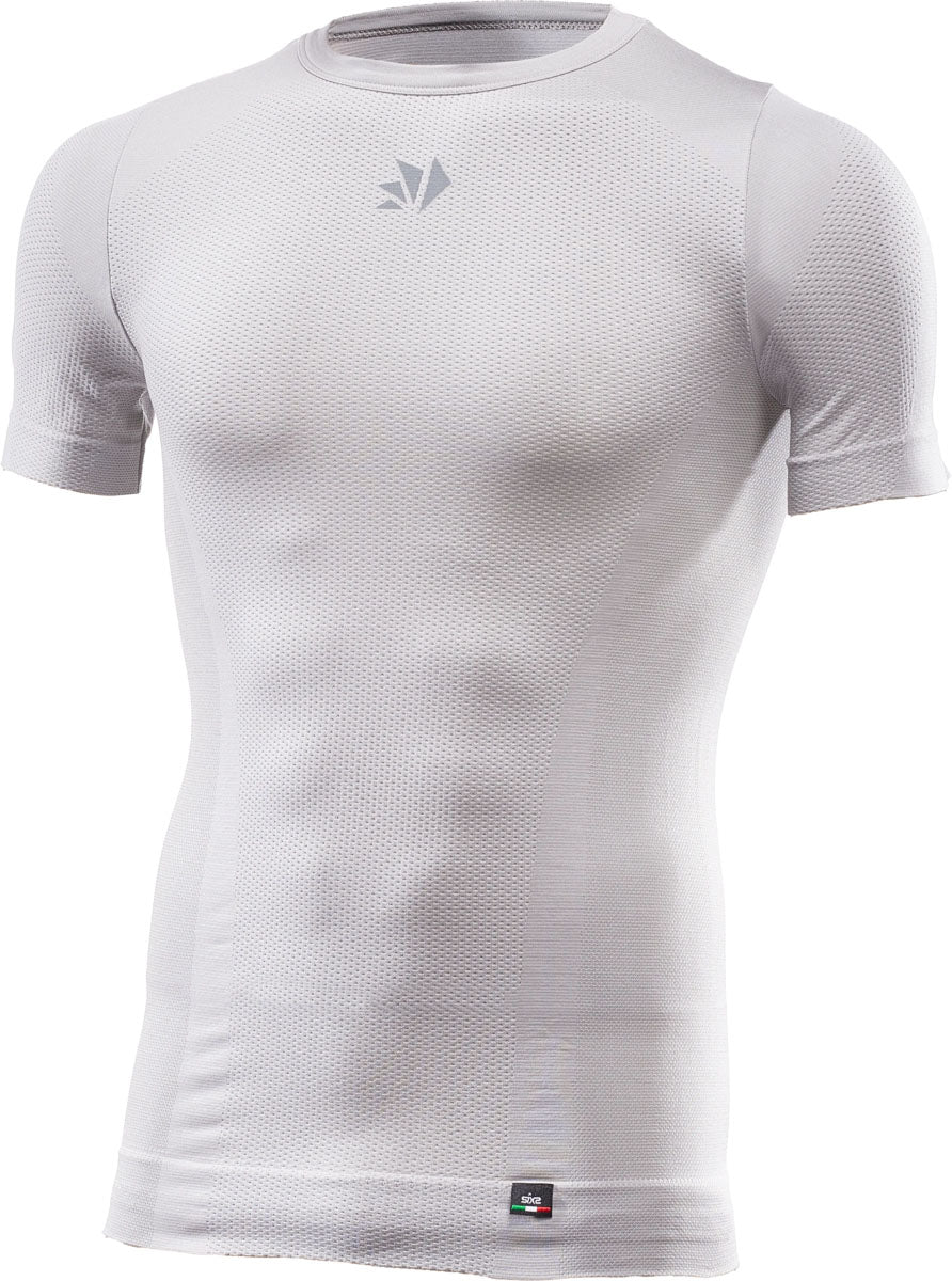 Funktions t-shirts TS1 V2 silber- weiss