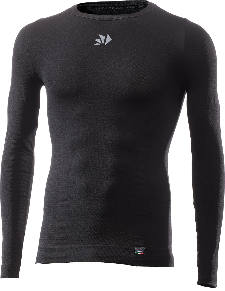 Langarm Funktions Shirt TS2 V2 schwarz (all black)