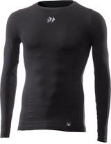 Langarm Funktions Shirt TS2 V2 schwarz (all black)
