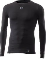 Langarm Funktions Shirt TS2 V2 schwarz (all black)