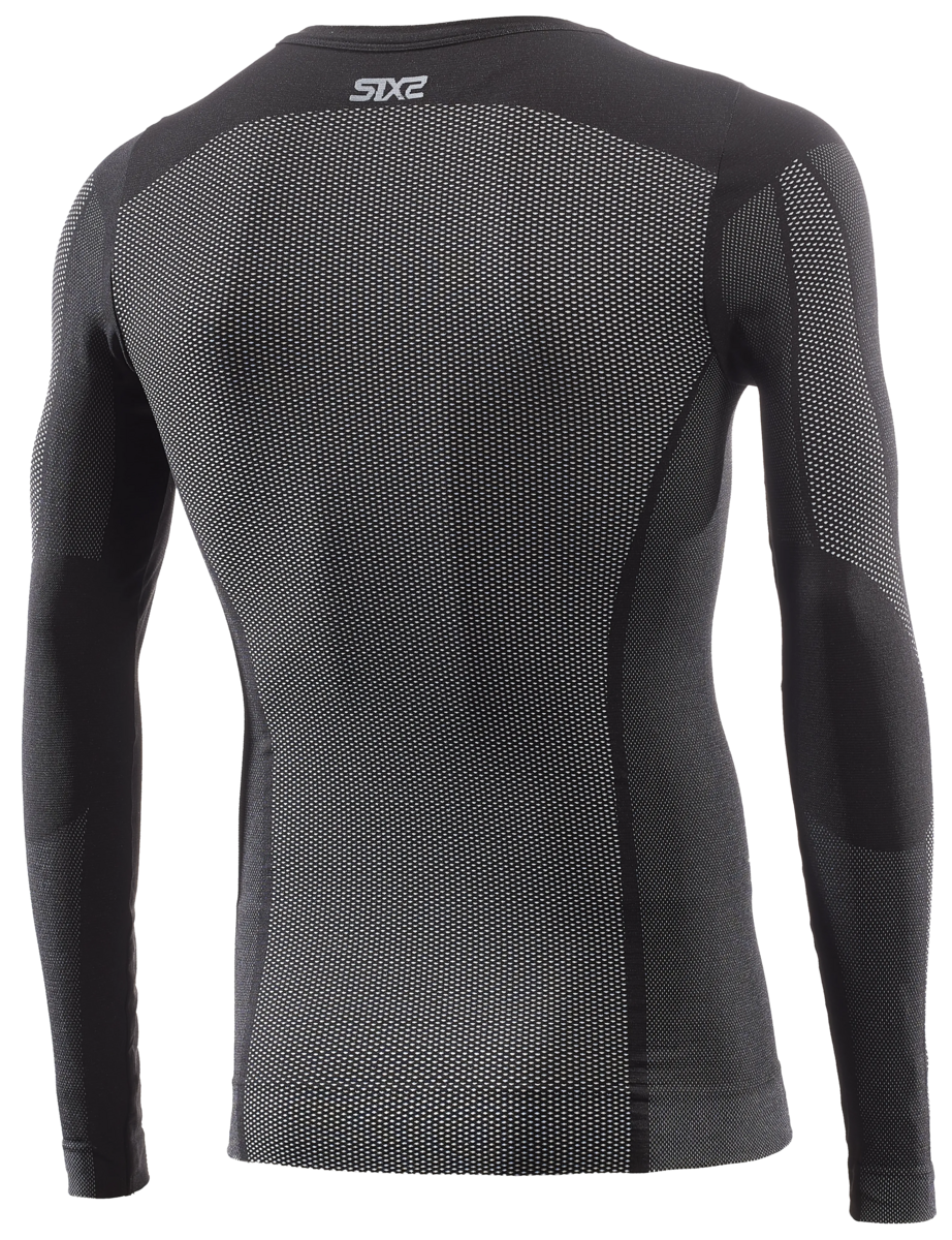 Langarm Funktions Shirt TS2 V2 schwarz (all black)
