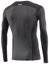 Langarm Funktions Shirt TS2 V2 schwarz (all black)