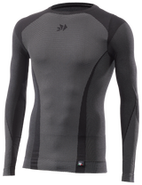 Langarm Funktions Shirt TS2 V2 schwarz-carbon