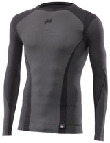 Langarm Funktions Shirt TS2 V2 schwarz-carbon