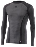 Langarm Funktions Shirt TS2 V2 schwarz-carbon
