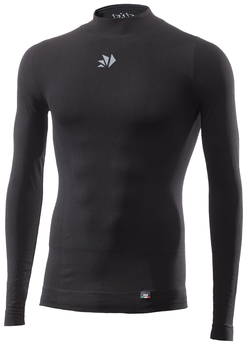 Langarm Funktions Shirt TS3 V2 all black schwarz