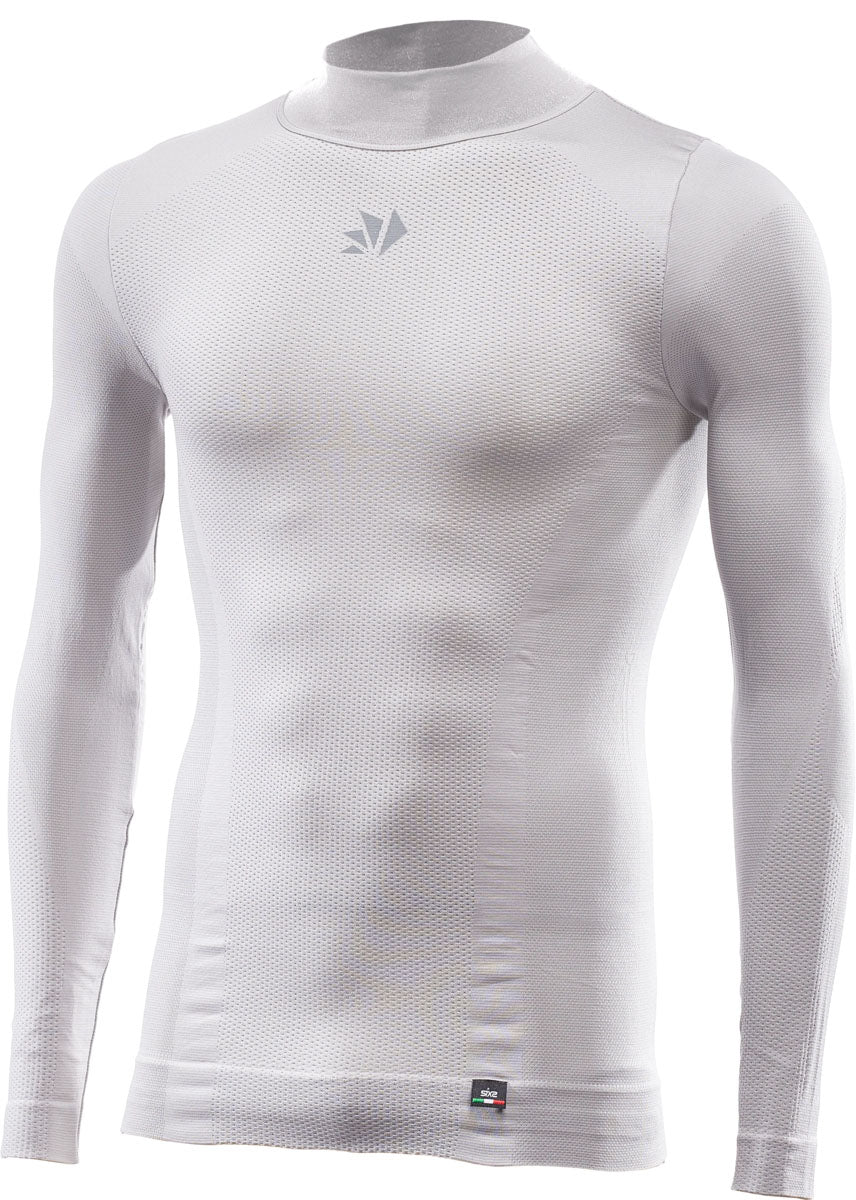 Langarm Funktions Shirt TS3 V2 silber-weiss