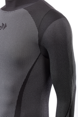 Langarm Funktions Shirt TS3 V2 schwarz-carbon