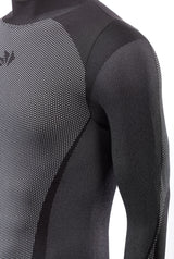 Langarm Funktions Shirt TS3 V2 schwarz-carbon