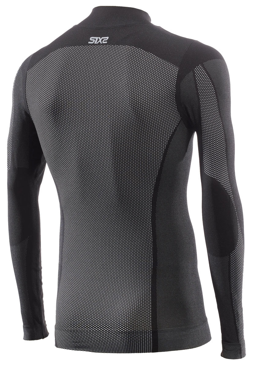 Langarm Funktions Shirt TS3 V2 schwarz-carbon