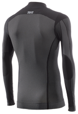 Langarm Funktions Shirt TS3 V2 schwarz-carbon