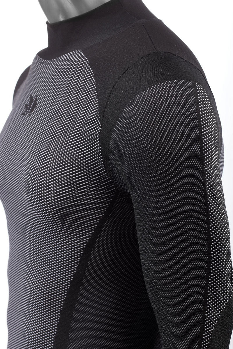 Langarm Funktions Shirt TS3 V2 schwarz-carbon