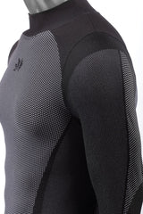 Langarm Funktions Shirt TS3 V2 schwarz-carbon