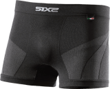 Kurze Funktionshose BOX V2 schwarz-carbon