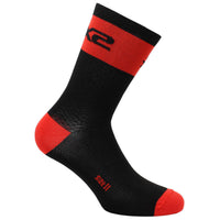 Kurze Socken SHORT LOGO schwarz-rot II