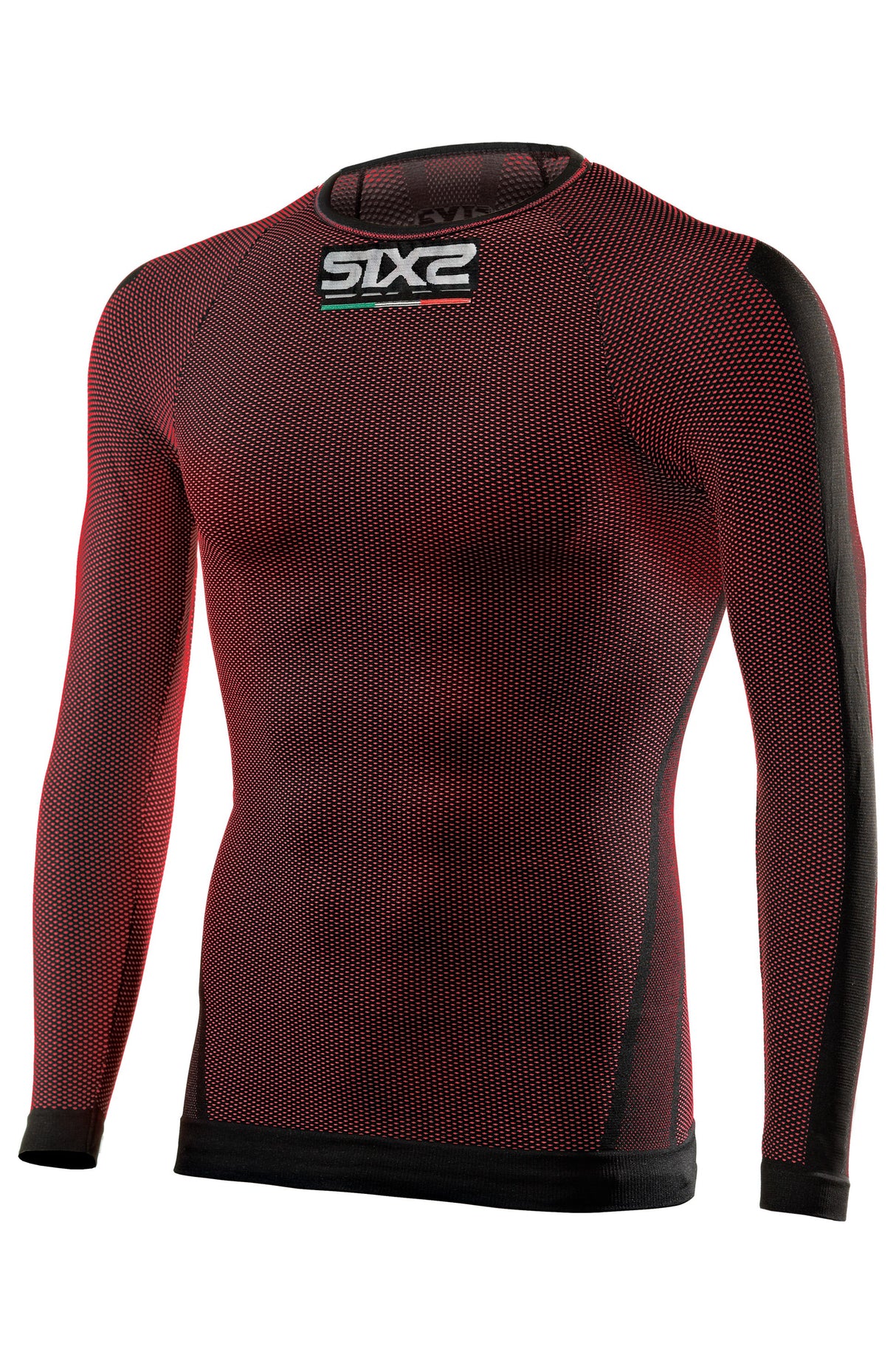 Langarm Funktionsshirt TS2 dunkelrot