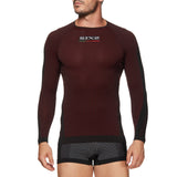 Langarm Funktionsshirt TS2 dunkelrot