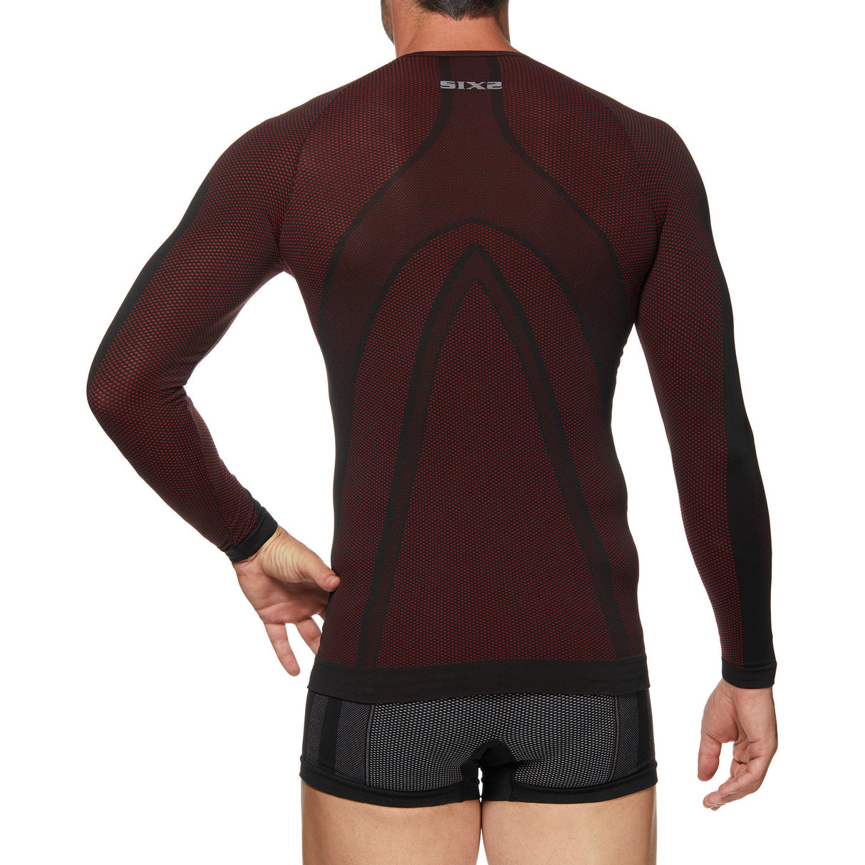 Langarm Funktionsshirt TS2 dunkelrot