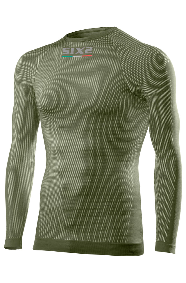 Langarm Funktionsshirt TS2 grün (Army)